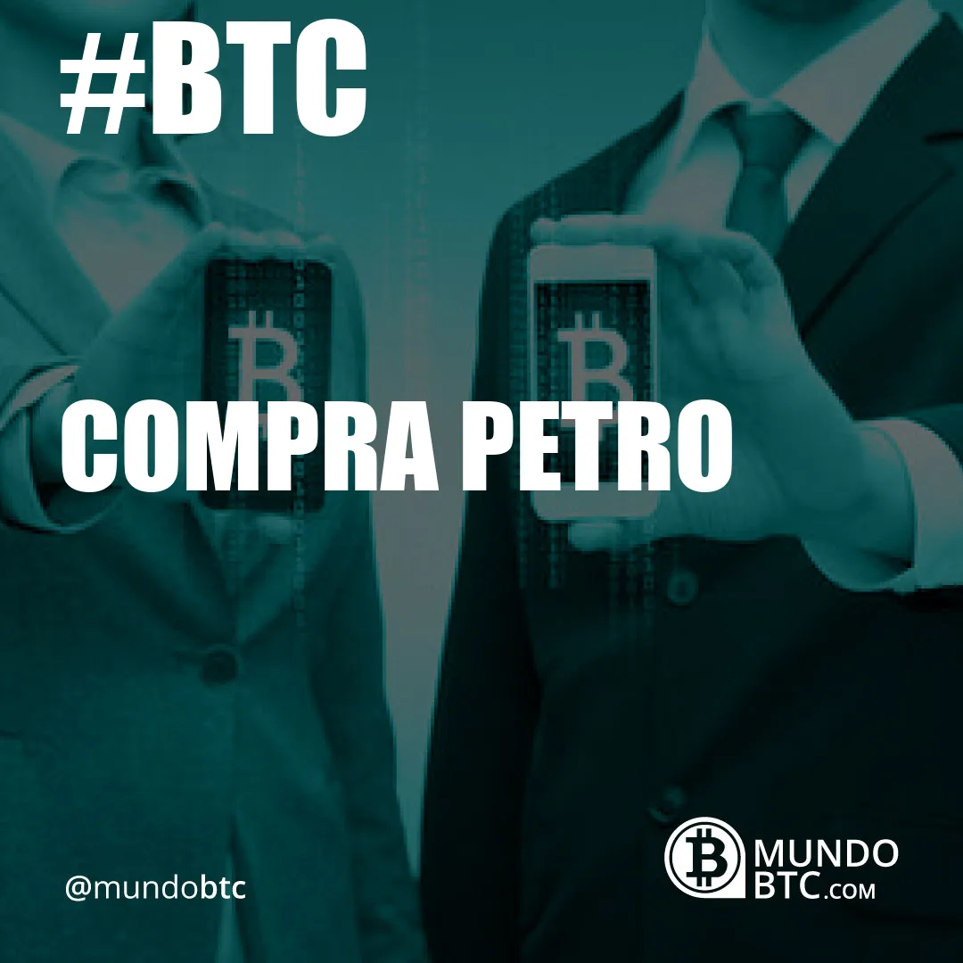 compra petro