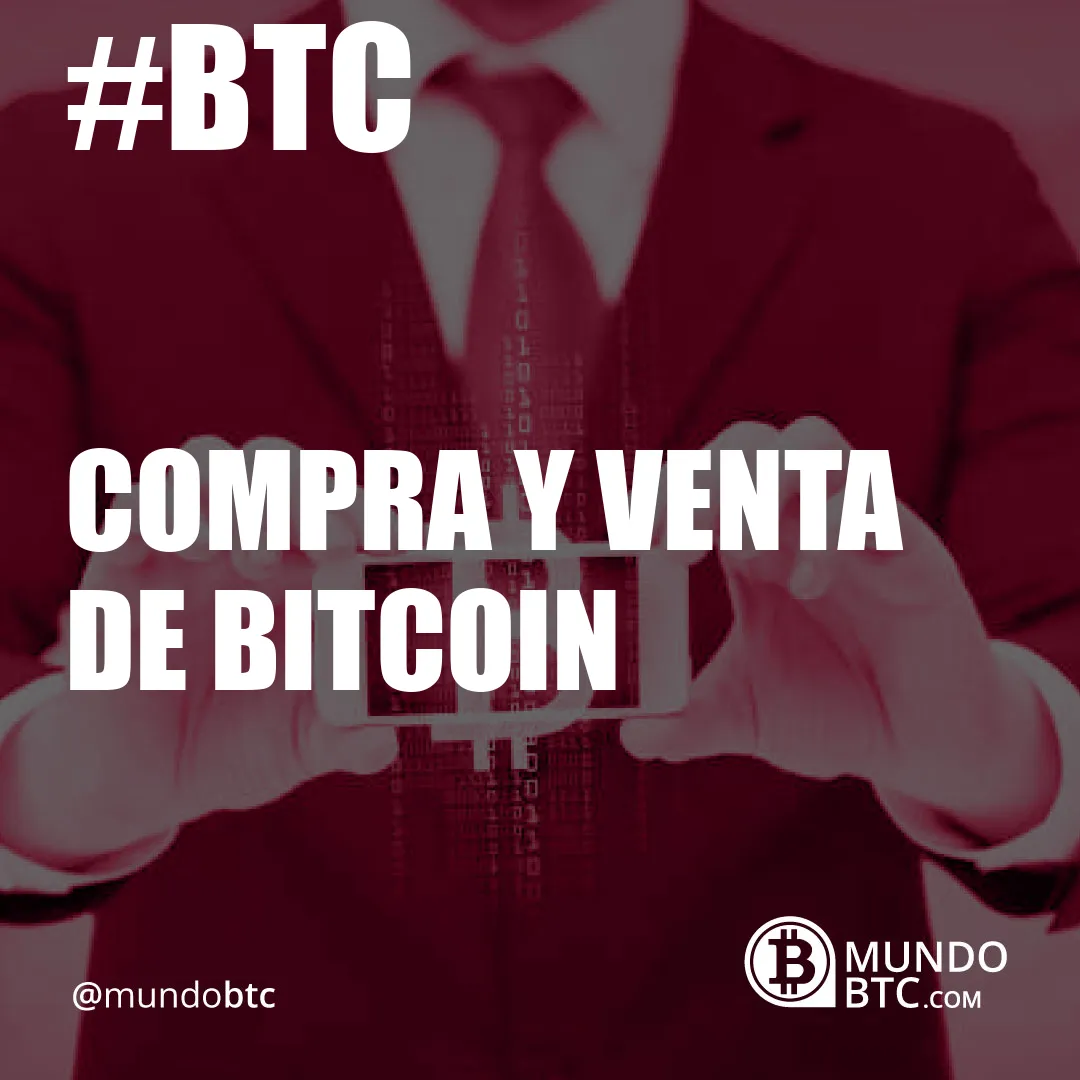 compra y venta de bitcoin