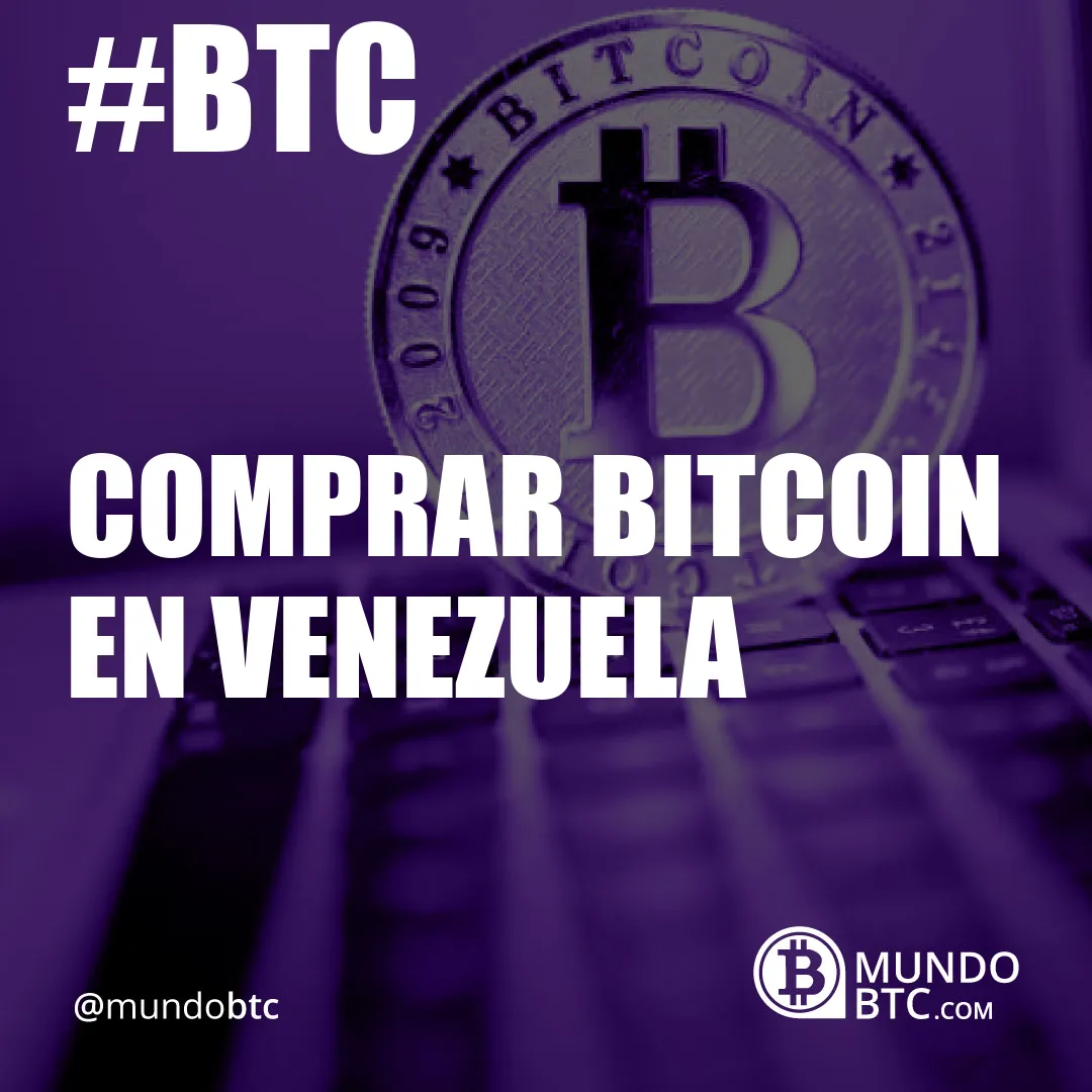 comprar bitcoin en venezuela