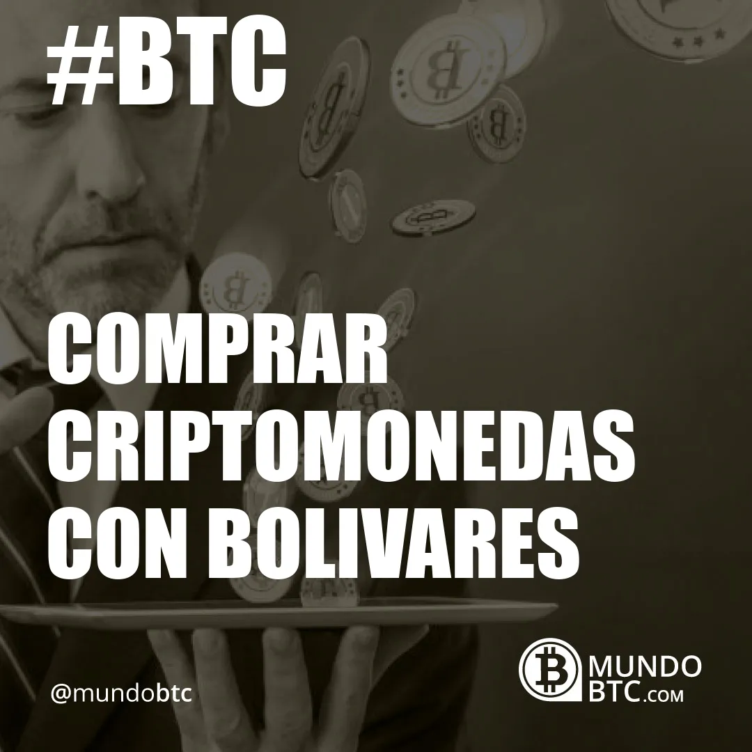 comprar criptomonedas con bolivares