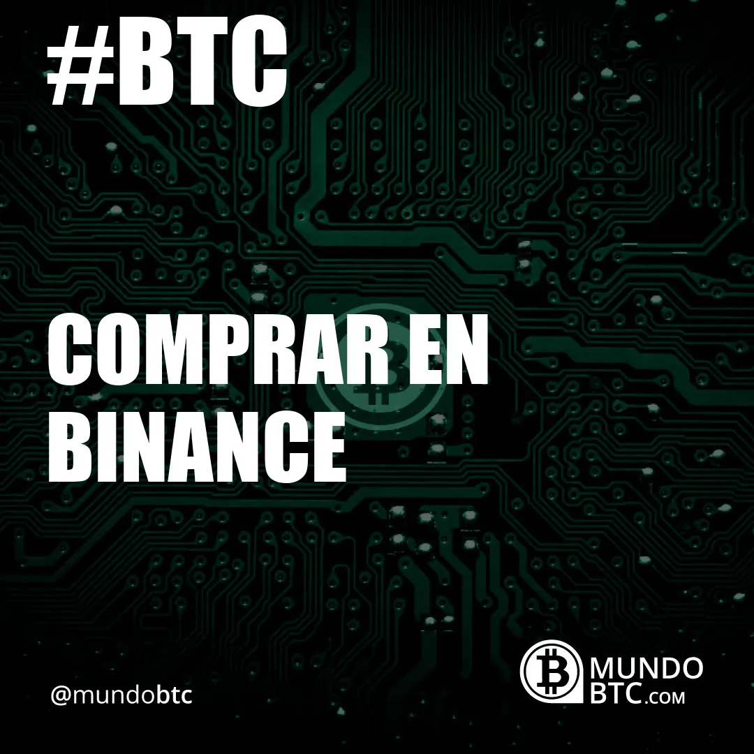 comprar en binance