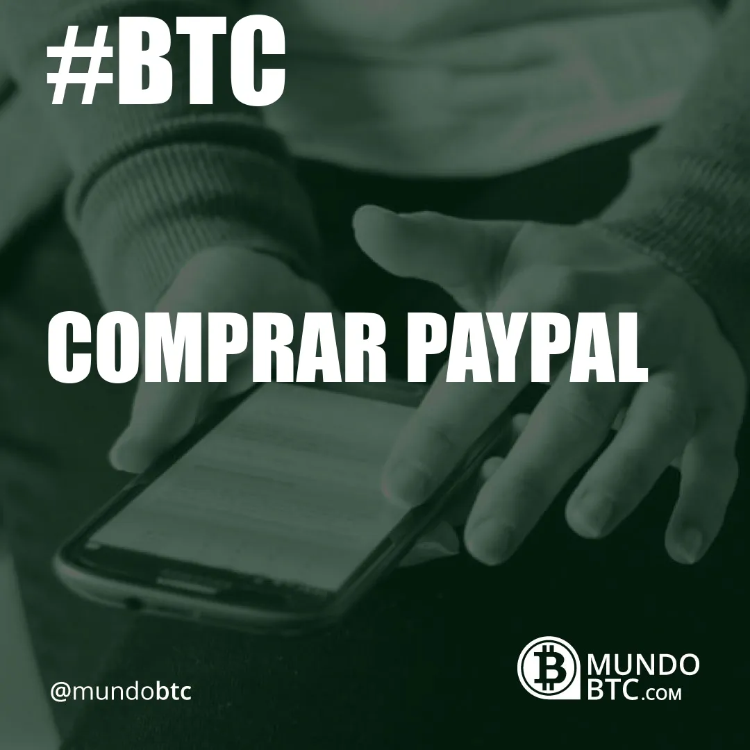 Comprar Paypal