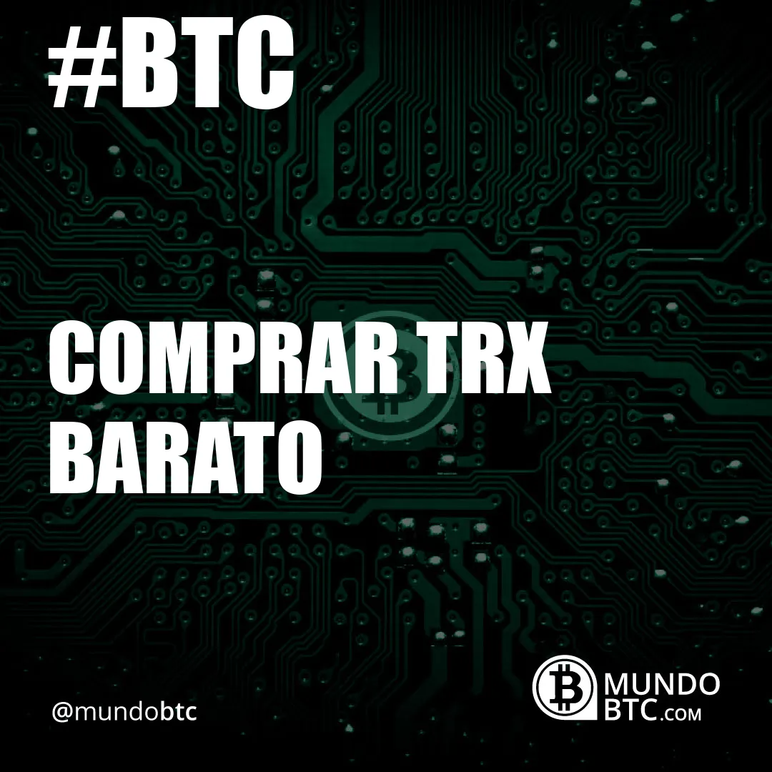 comprar trx barato