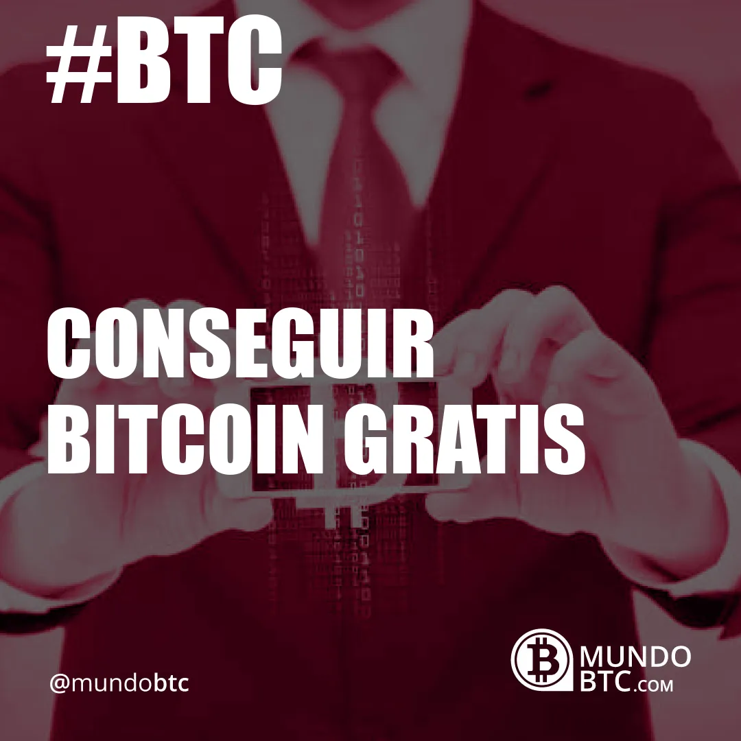 Conseguir Bitcoin Gratis