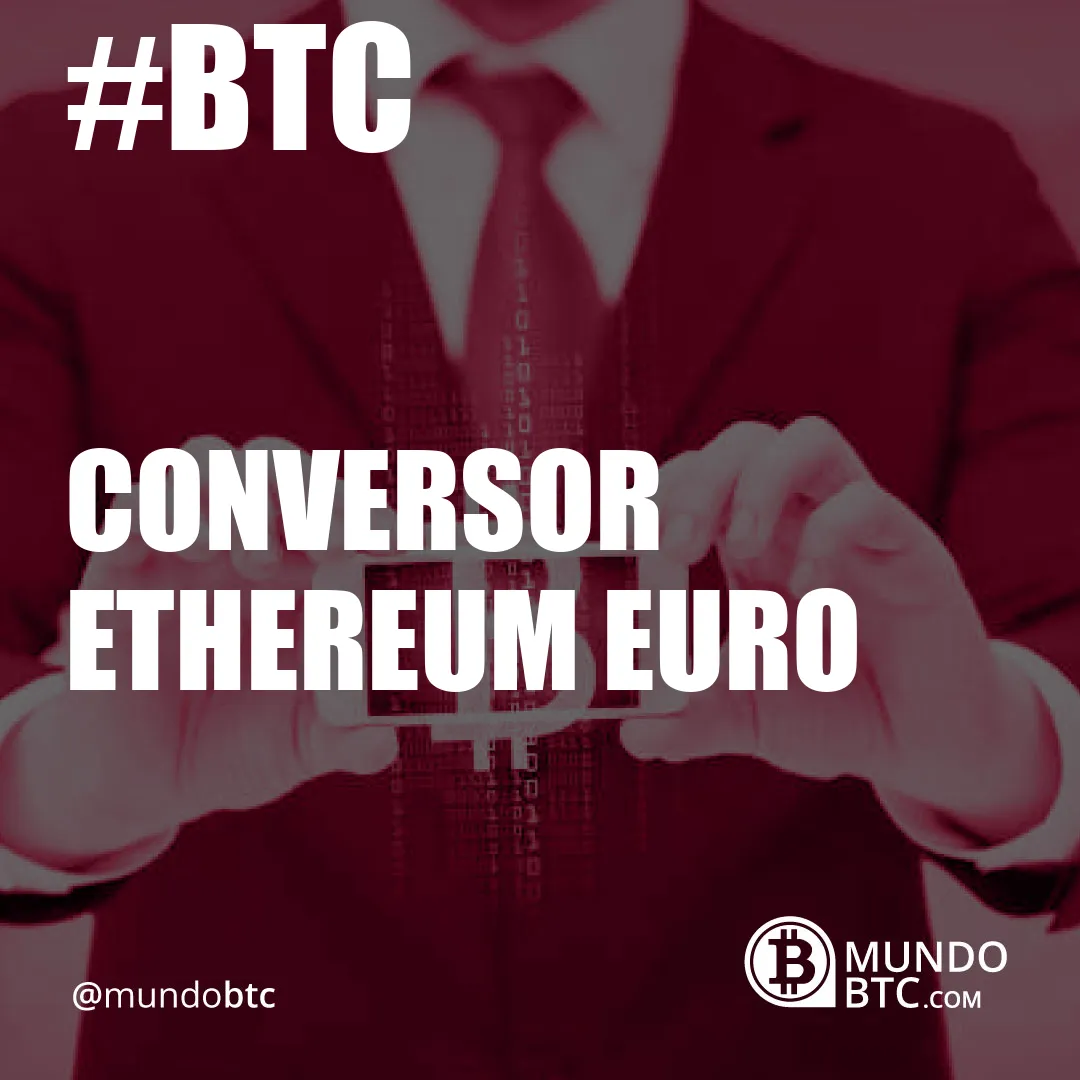 conversor ethereum euro