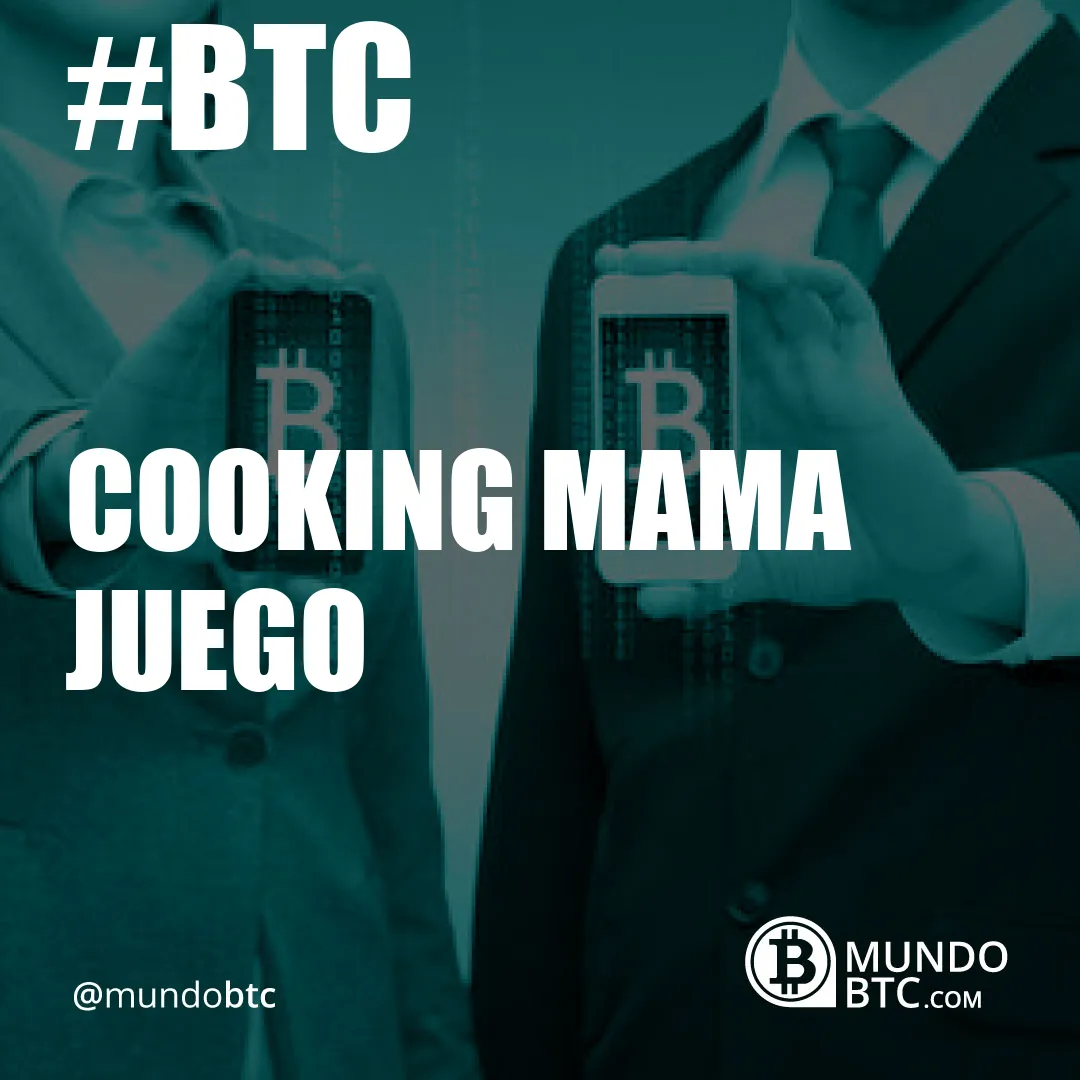 Cooking Mama Juego
