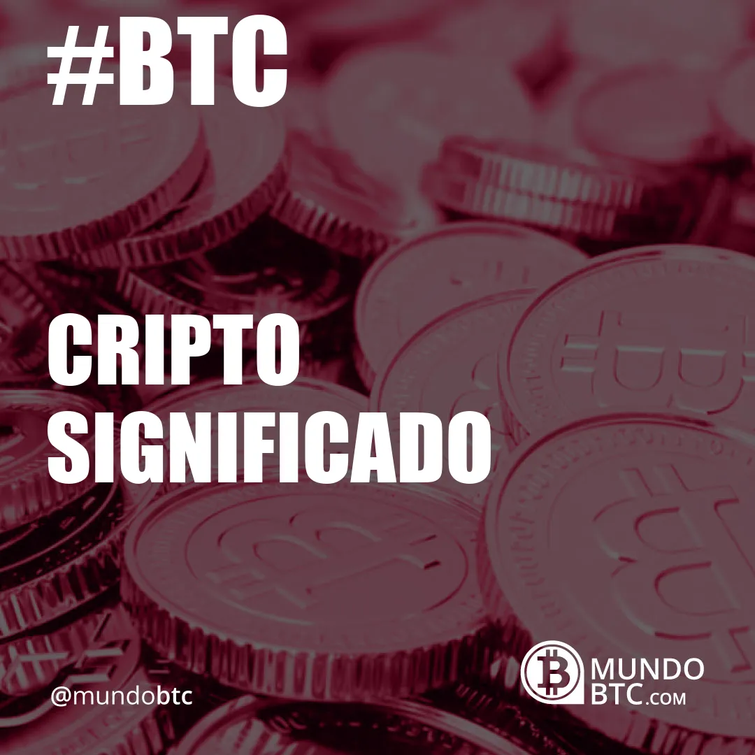 Cripto Significado