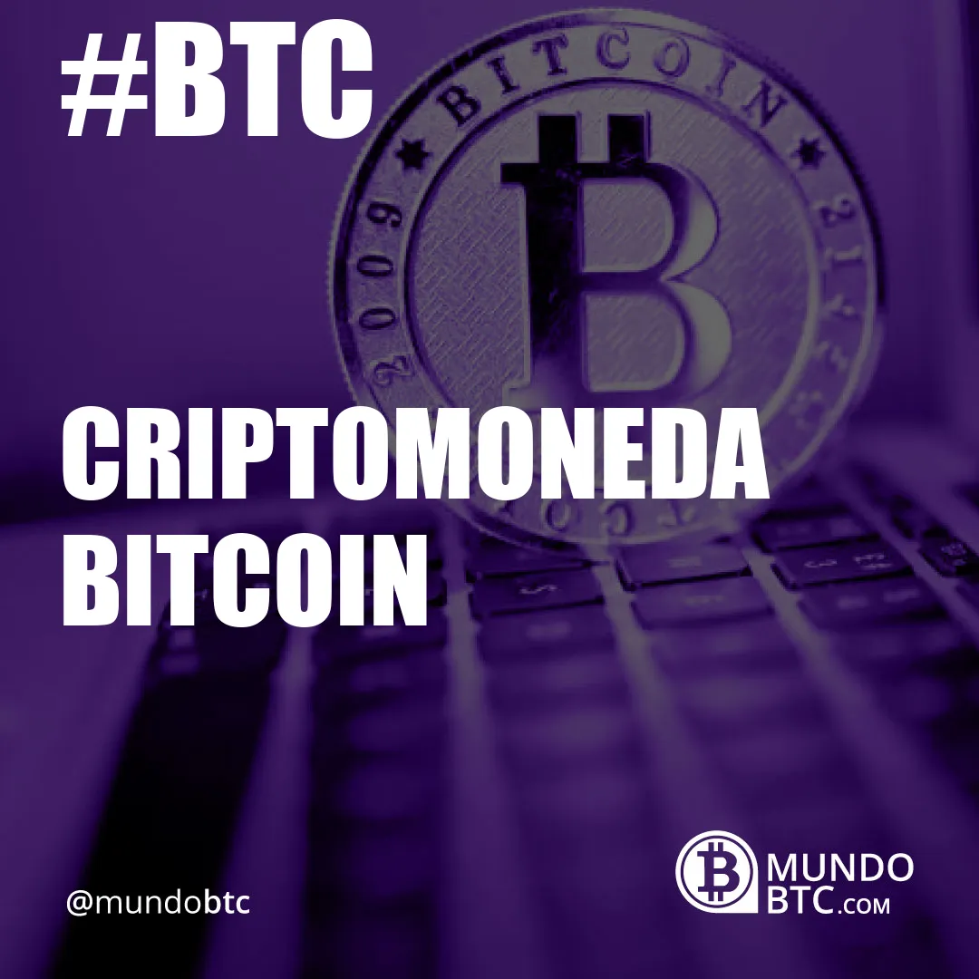 Criptomoneda Bitcoin