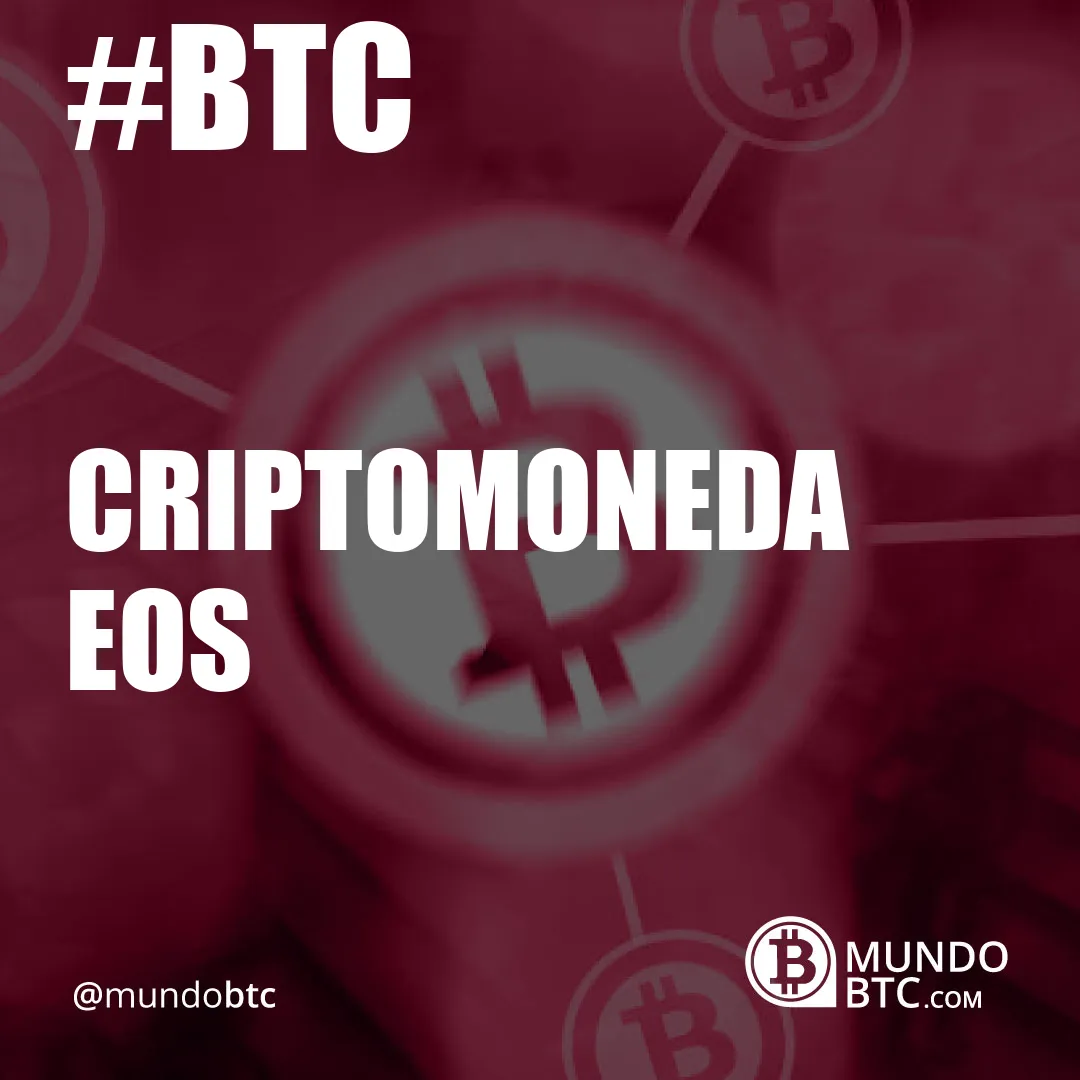 criptomoneda eos