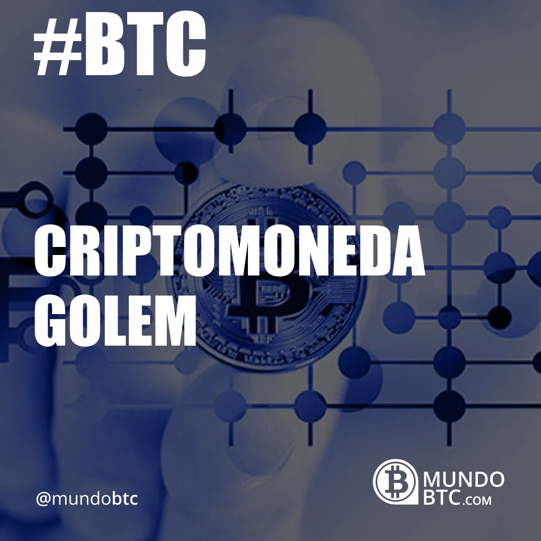 Criptomoneda Golem