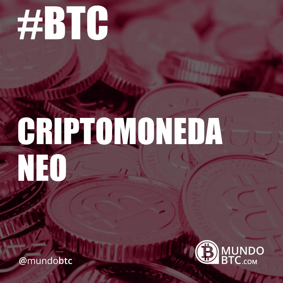 criptomoneda neo