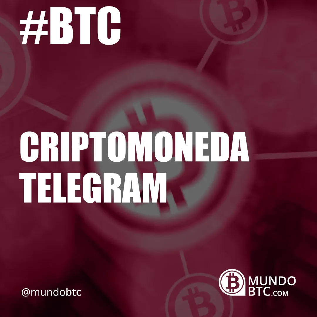 Criptomoneda Telegram