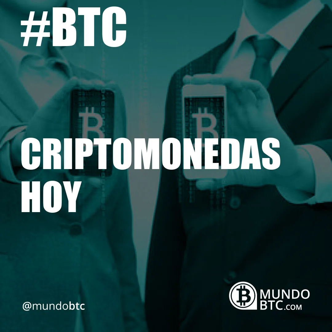 Criptomonedas Hoy