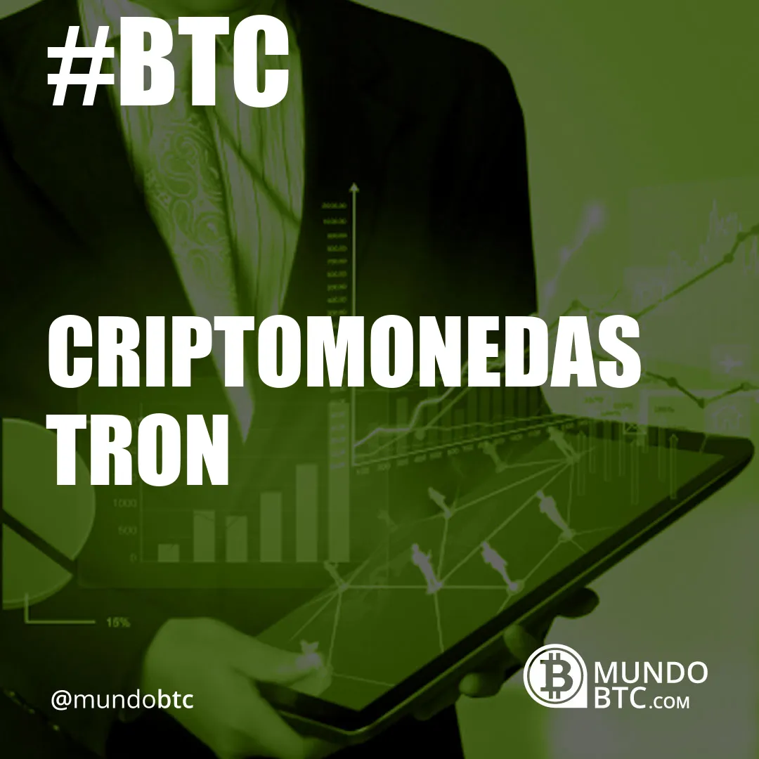 criptomonedas tron