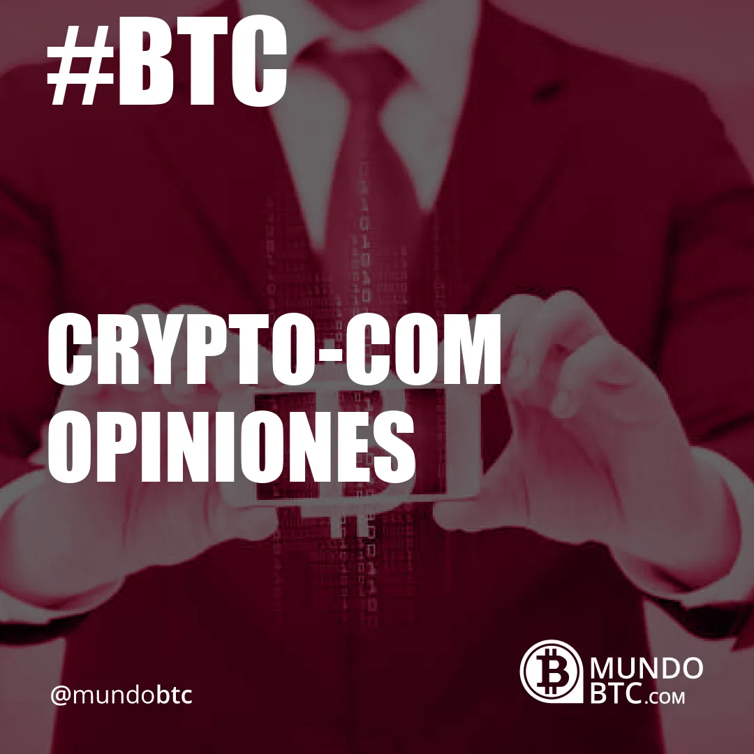 Crypto.com Opiniones