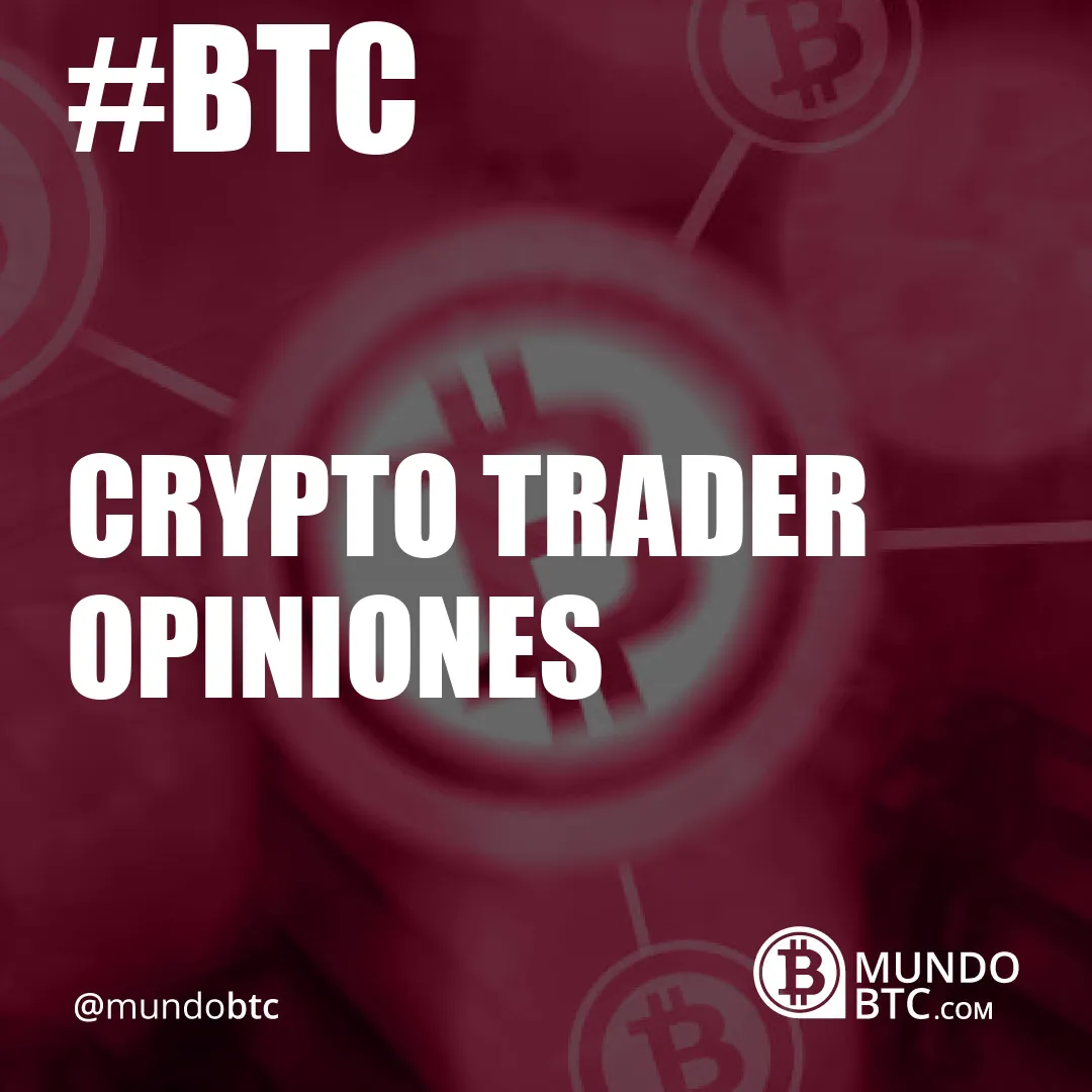 Crypto Trader Opiniones