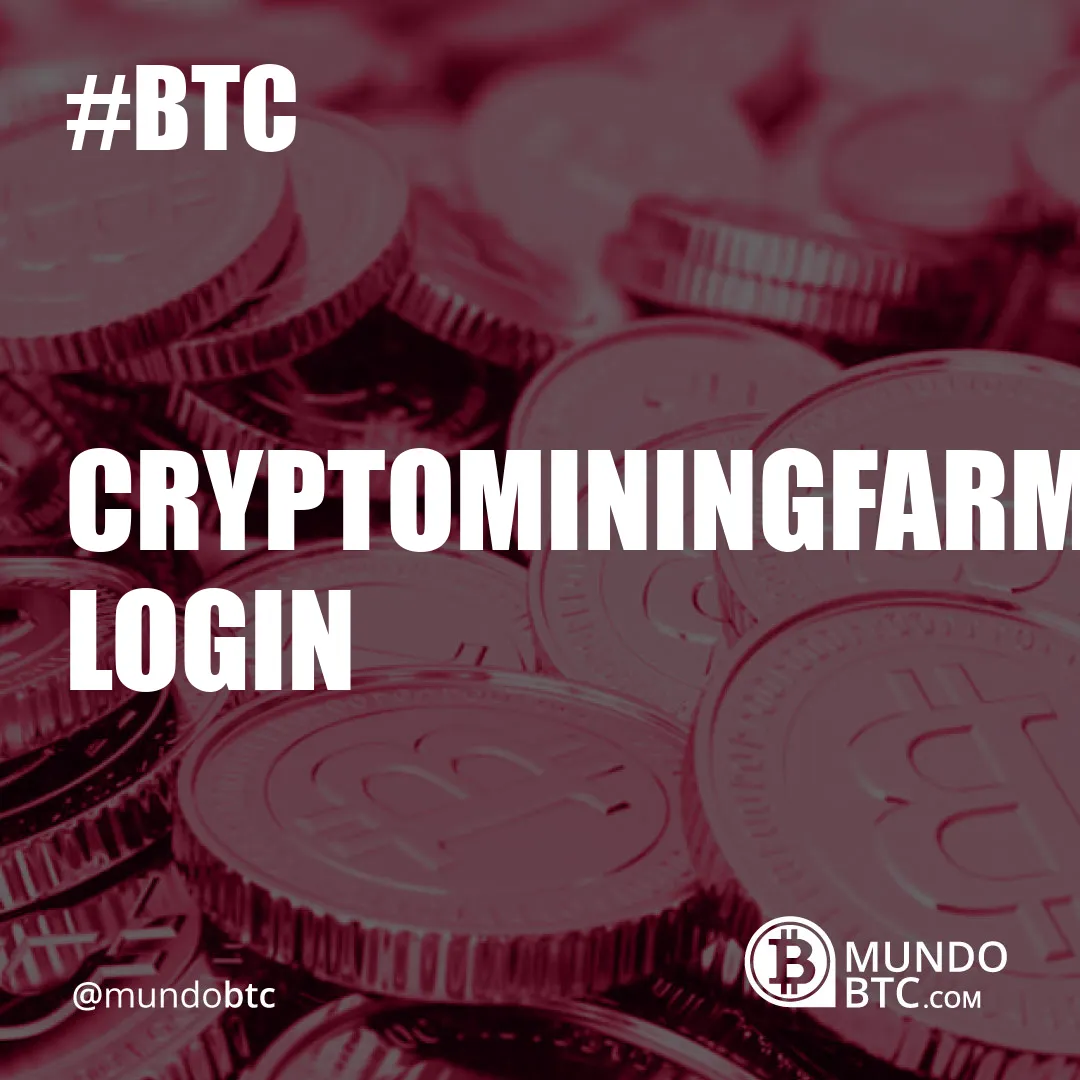 Cryptominingfarm Login