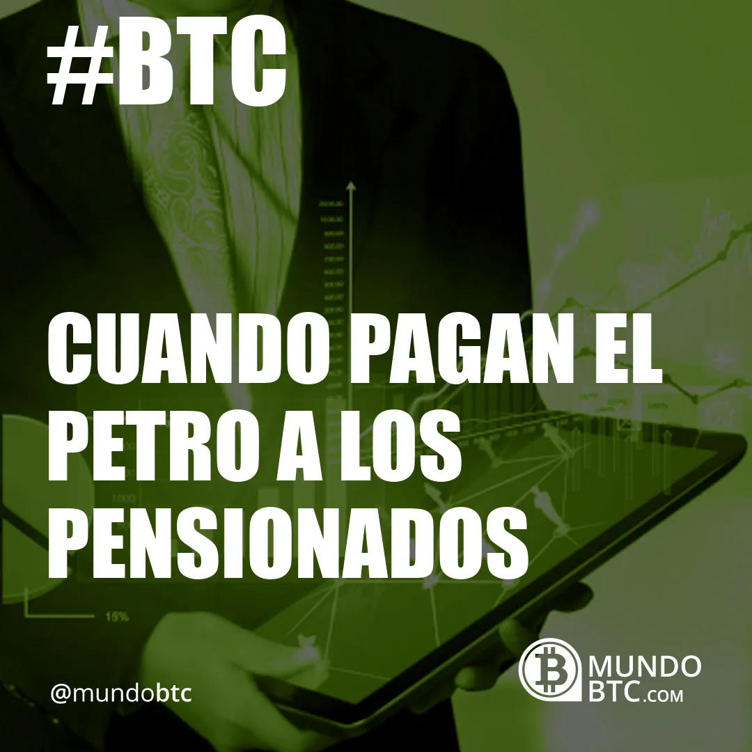 cuando pagan el petro a los pensionados