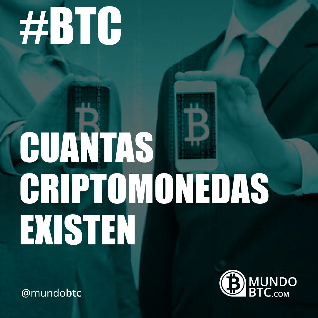 cuantas criptomonedas existen