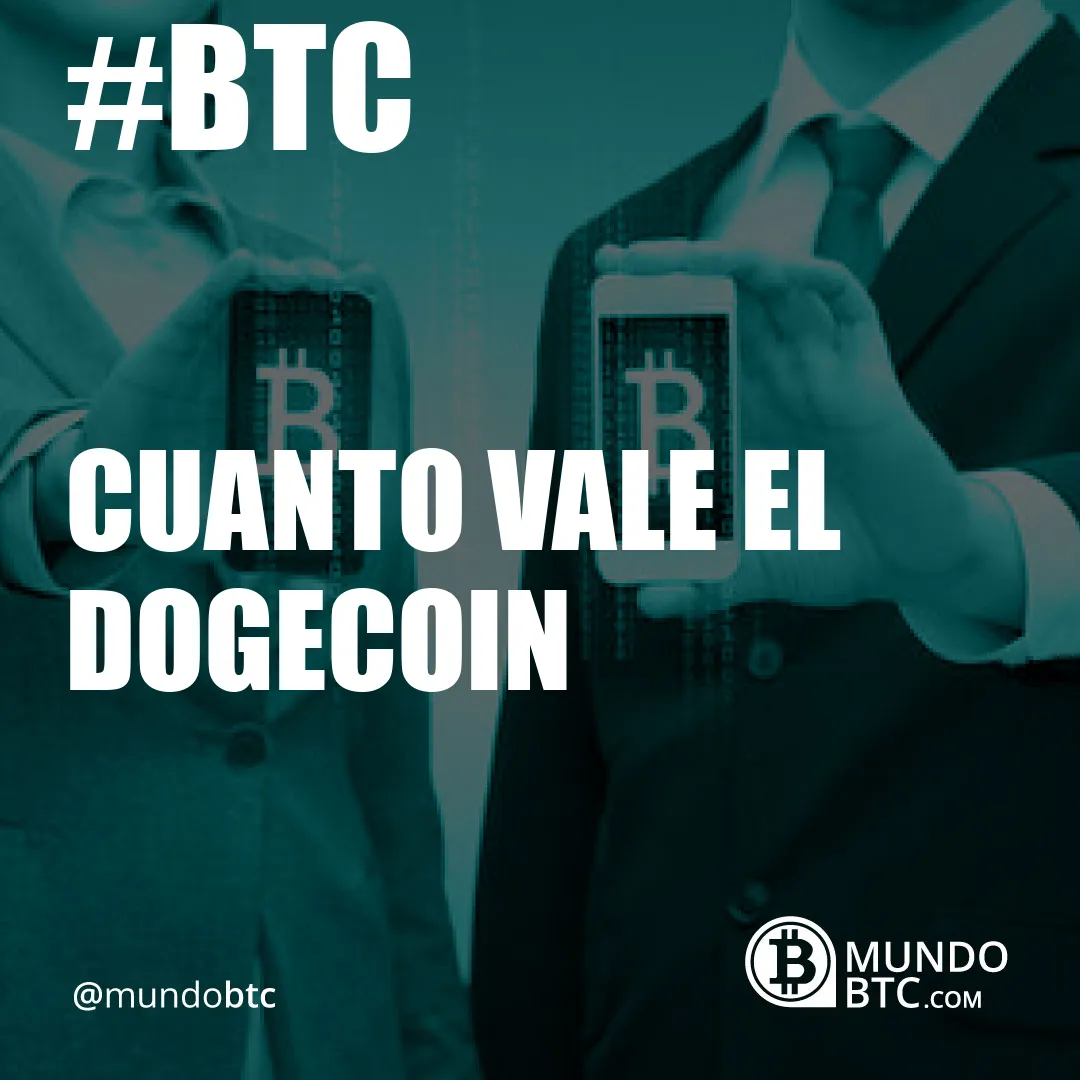 cuanto vale el dogecoin