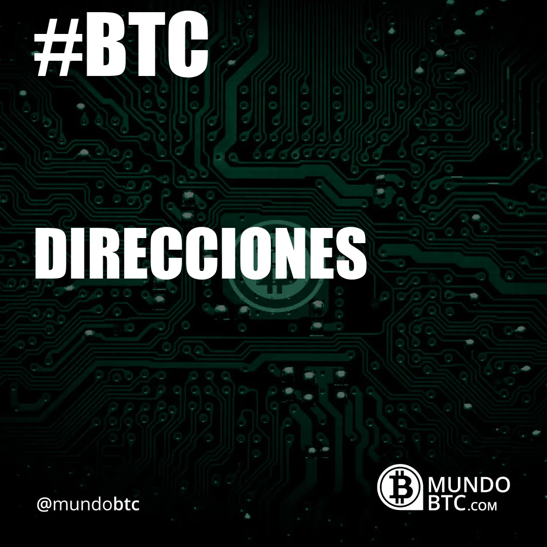 direcciones