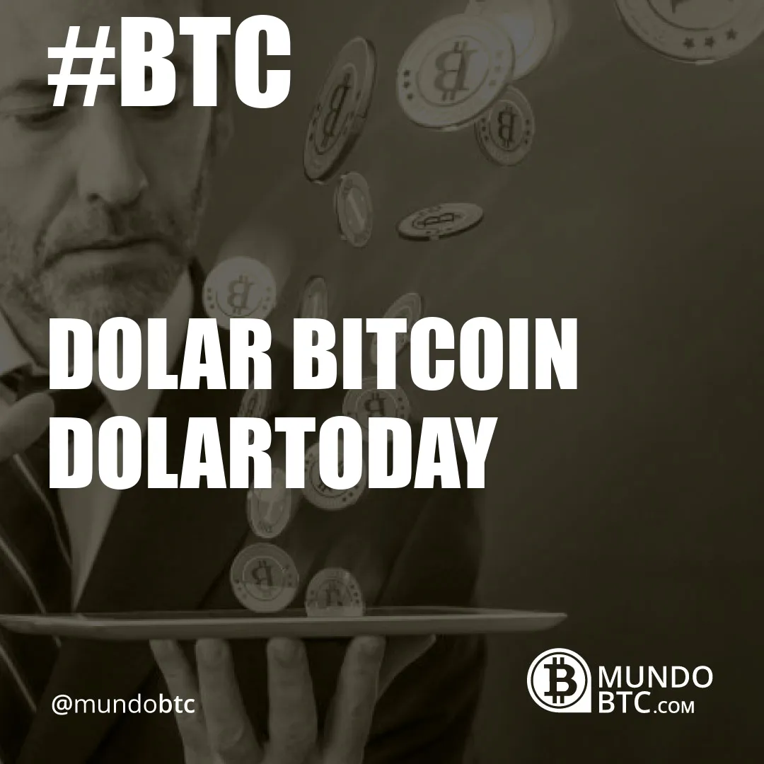 Dolar Bitcoin Dolartoday