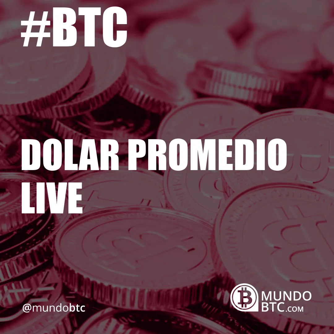 Dolar Promedio Live