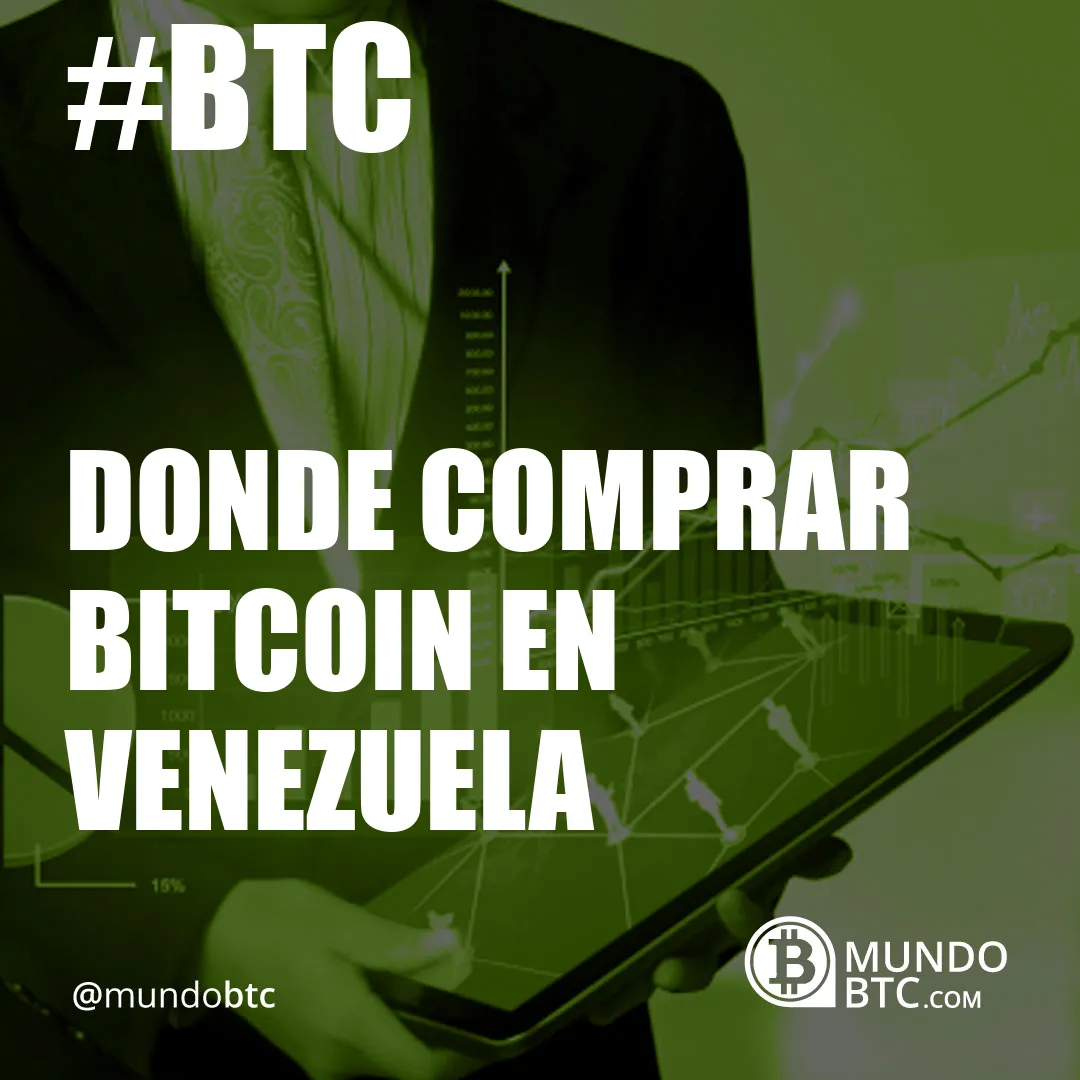 donde comprar bitcoin en venezuela