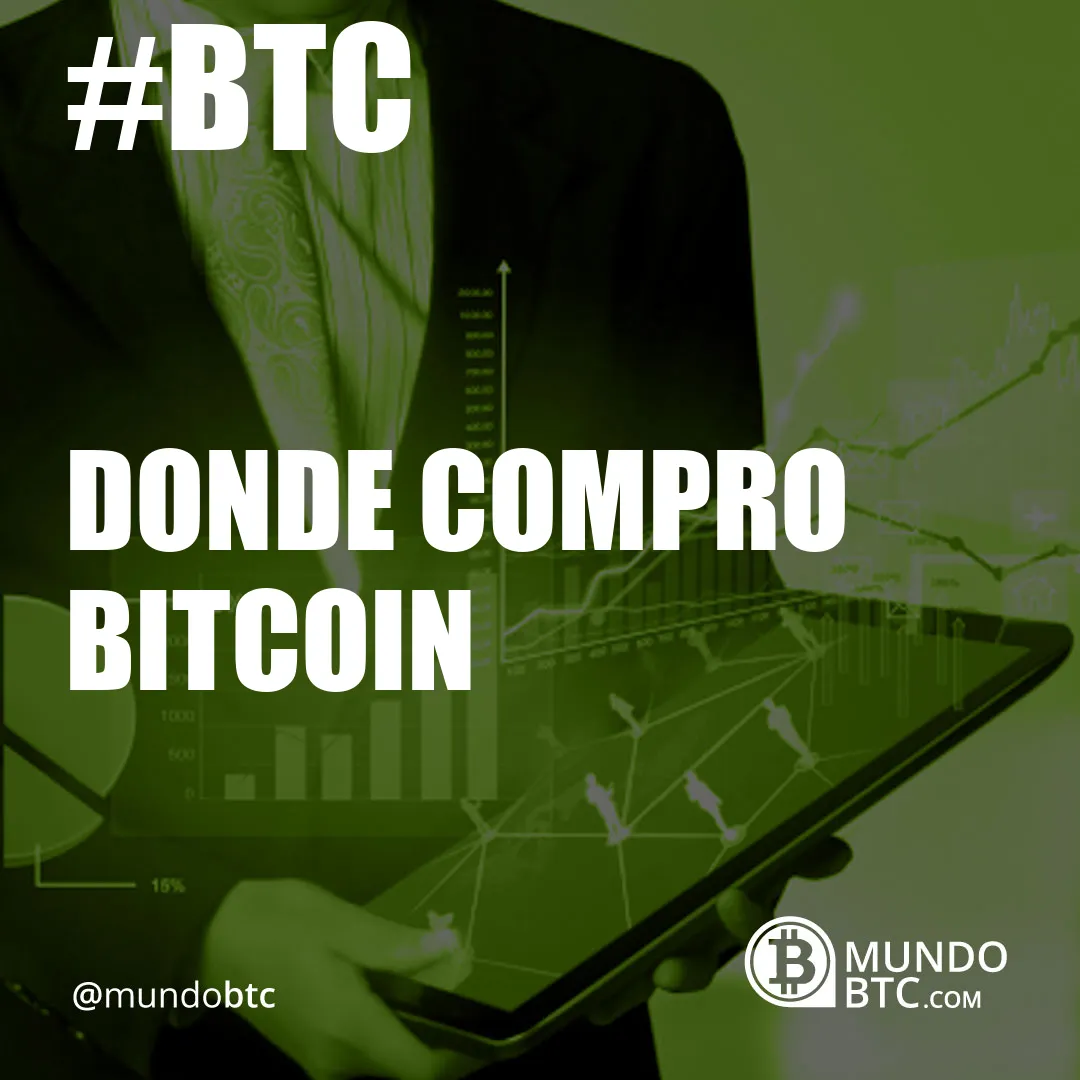 Donde Compro Bitcoin
