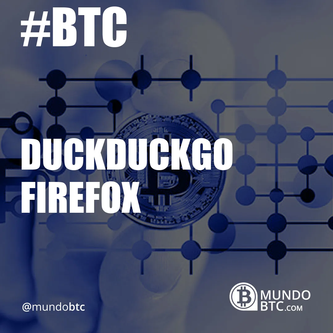 duckduckgo firefox