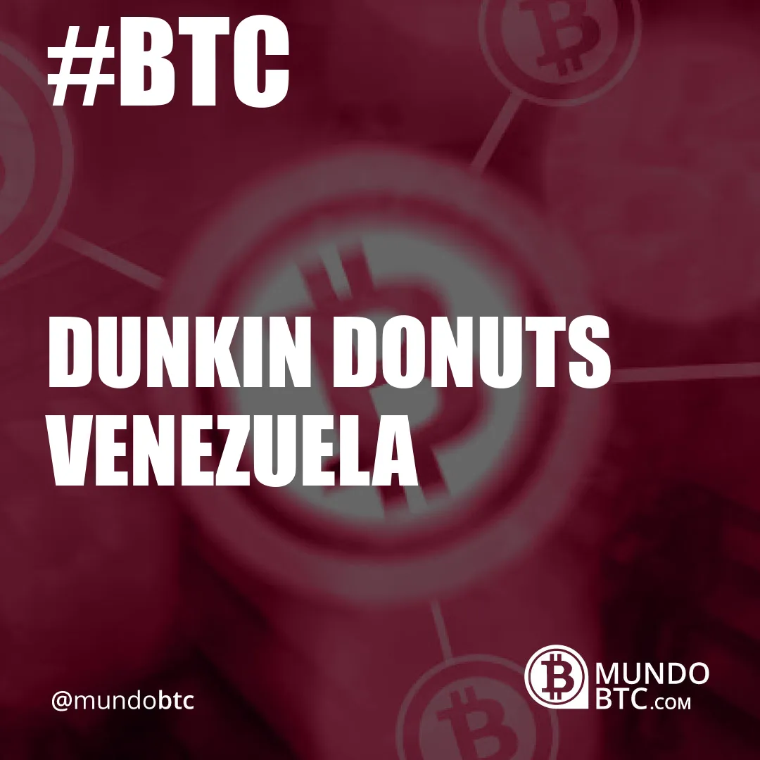 Dunkin Donuts Venezuela
