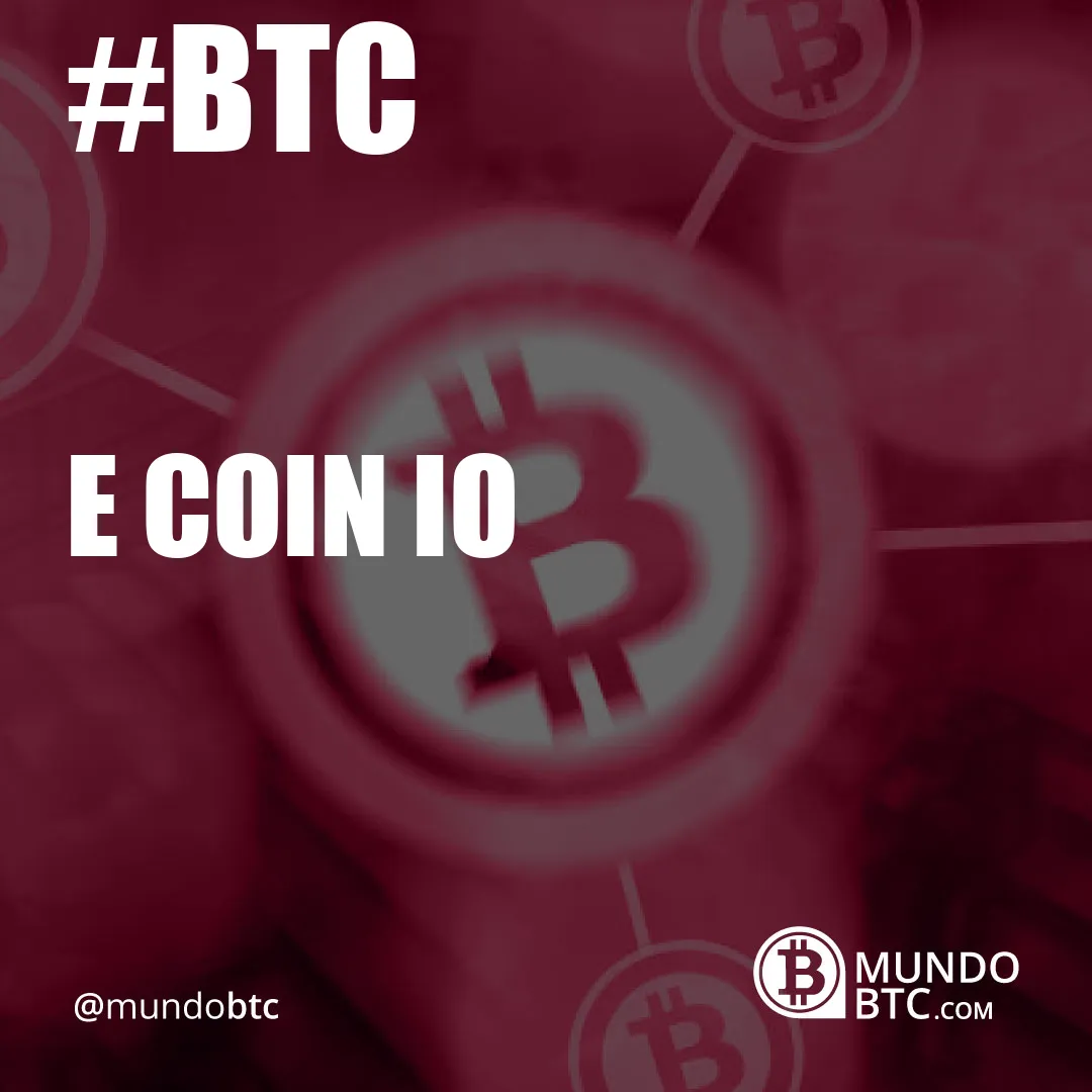 e coin io