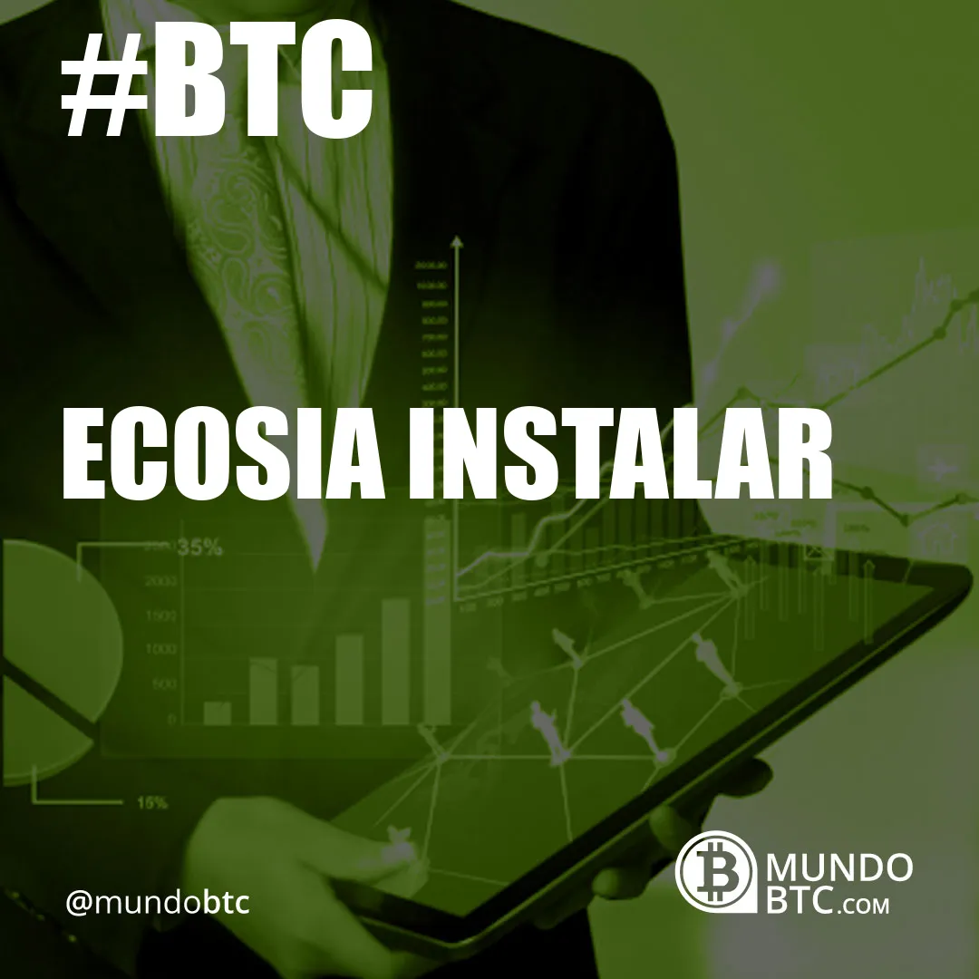 Ecosia Instalar