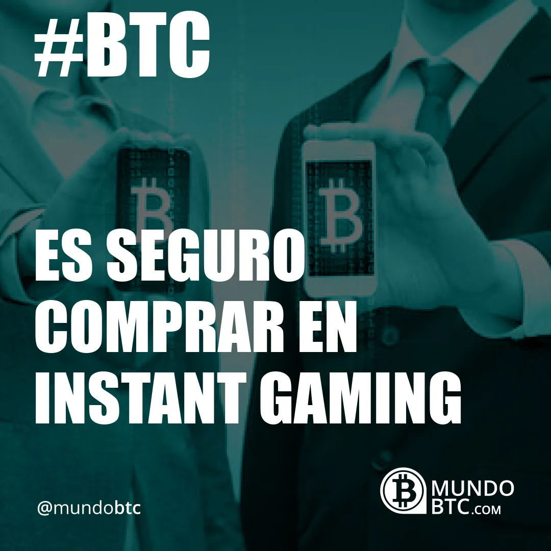 Es Seguro Comprar en Instant Gaming