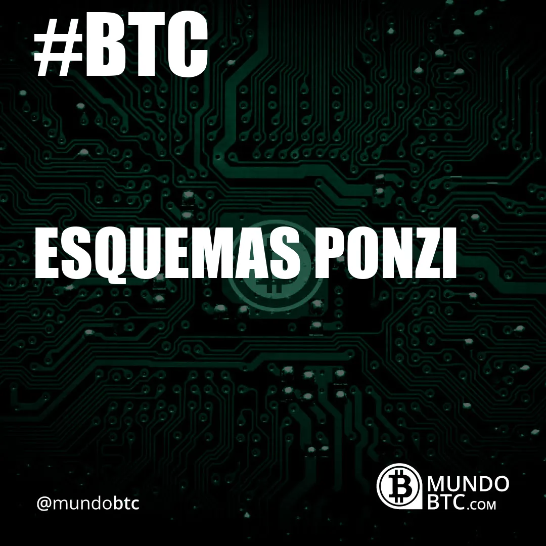 Esquemas Ponzi