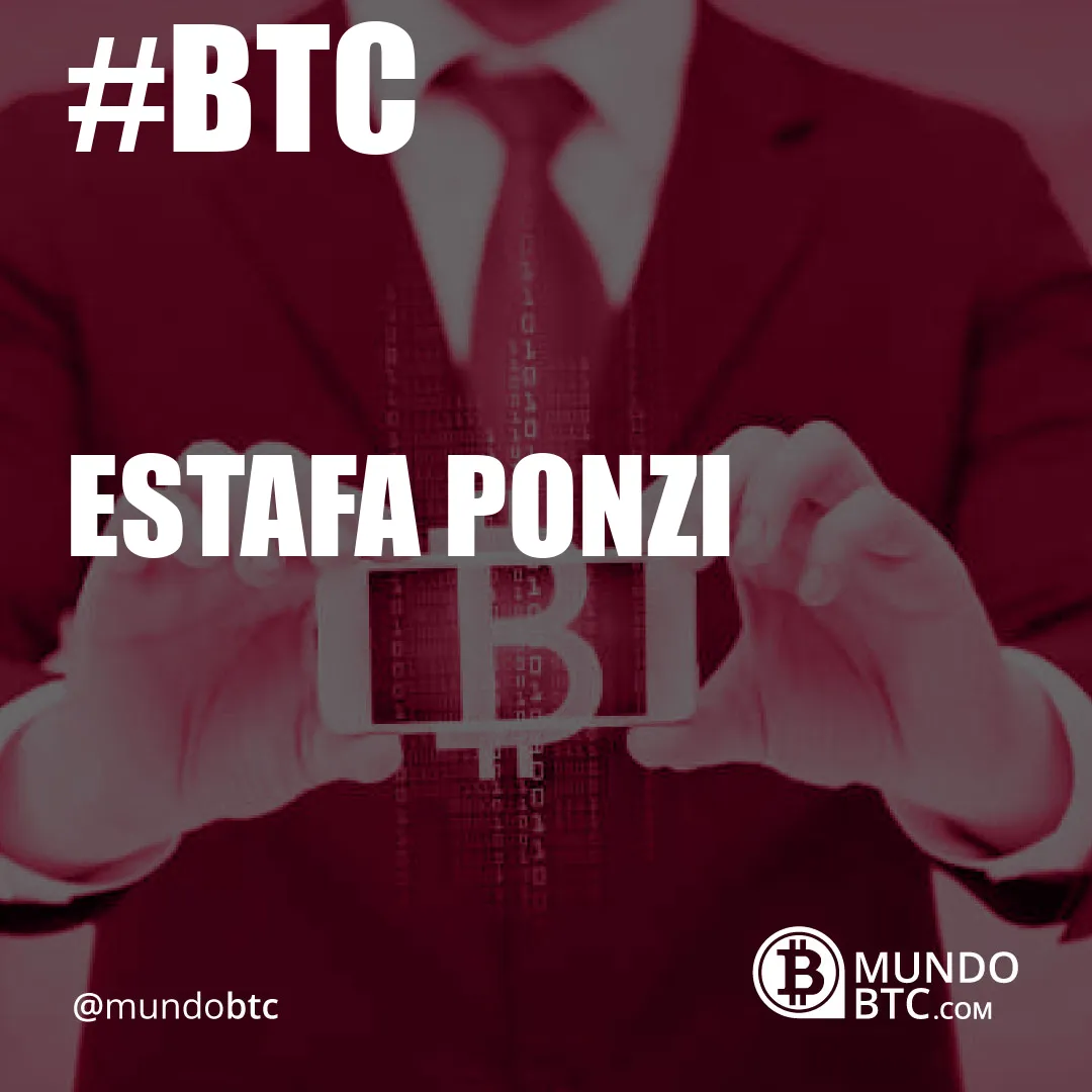 Estafa Ponzi