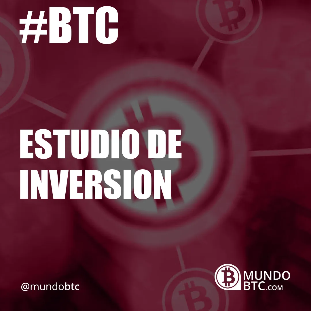 estudio de inversion