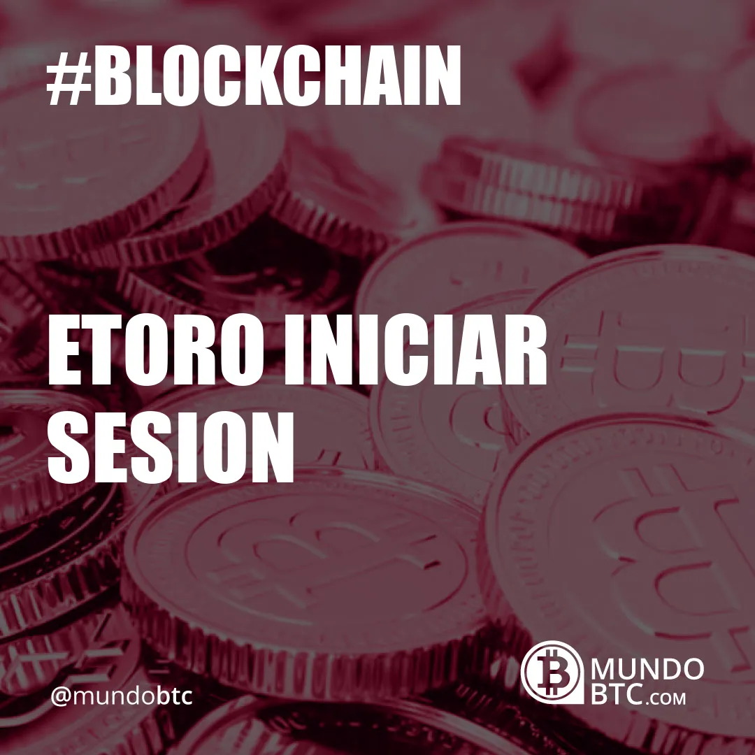 Etoro Iniciar Sesion