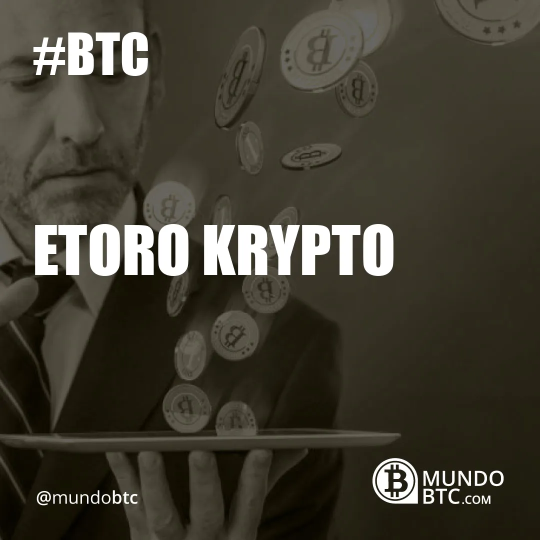 Etoro Krypto