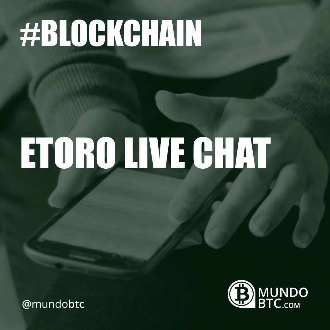 Etoro Live Chat