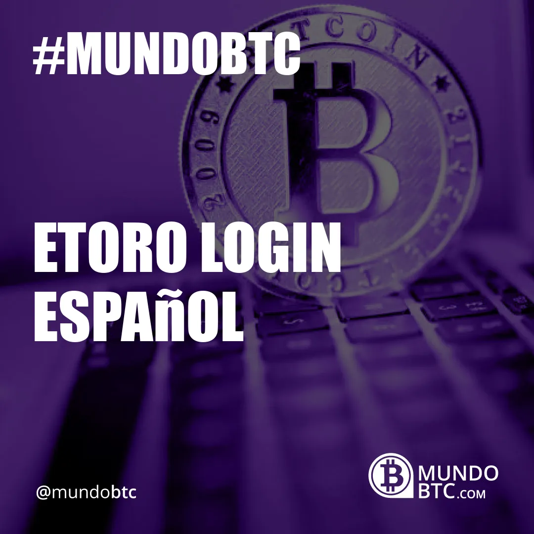 Etoro Login Español