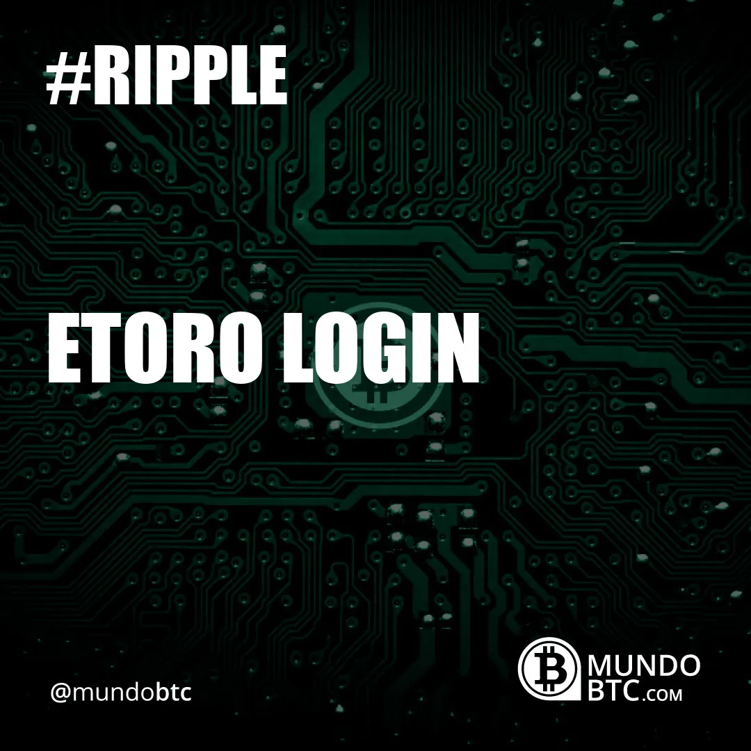 Etoro Login