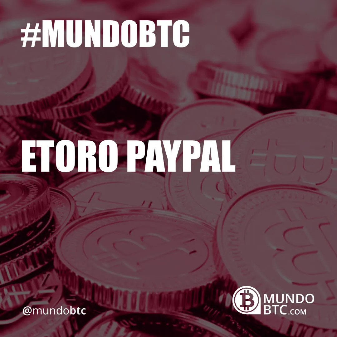 Etoro Paypal