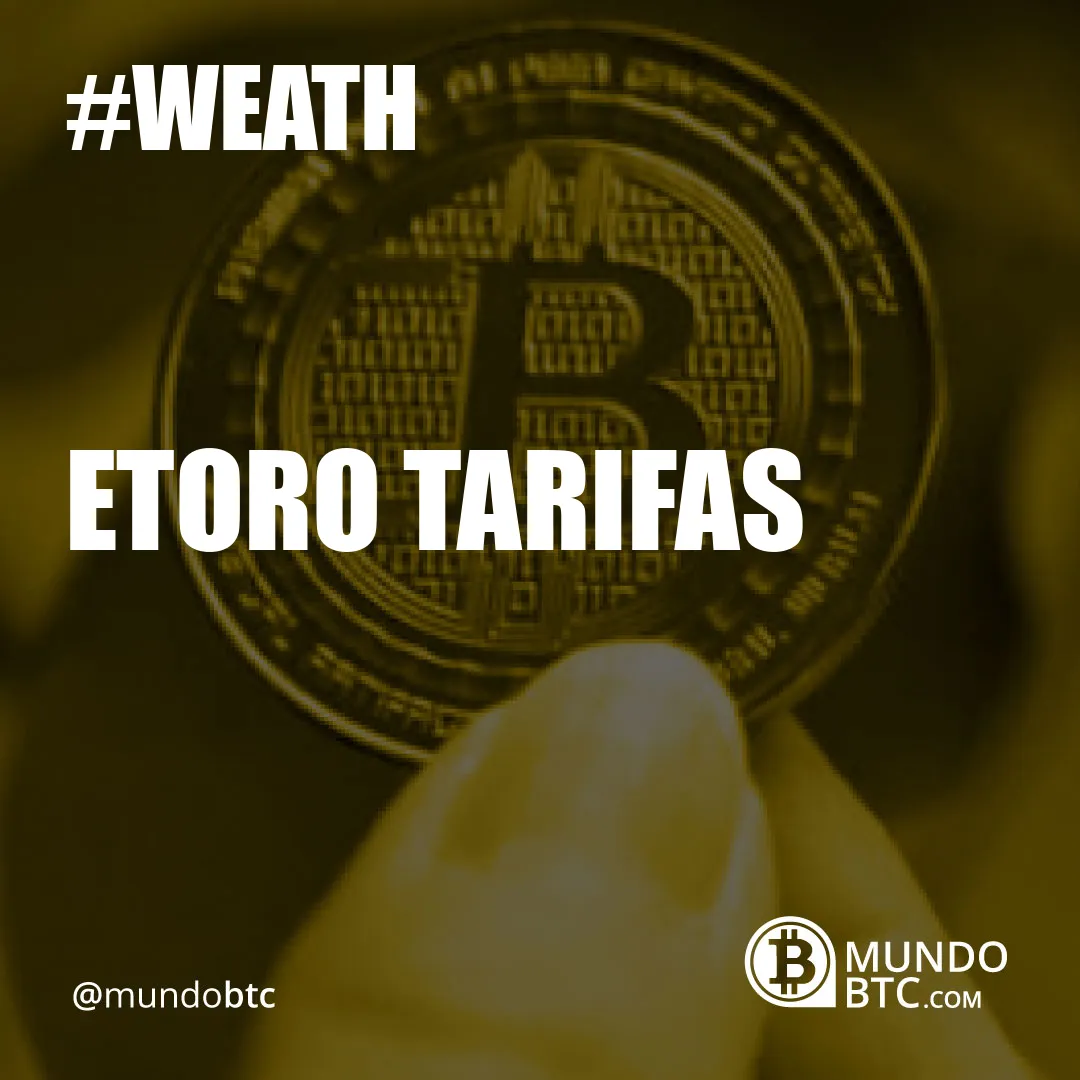 Etoro Tarifas