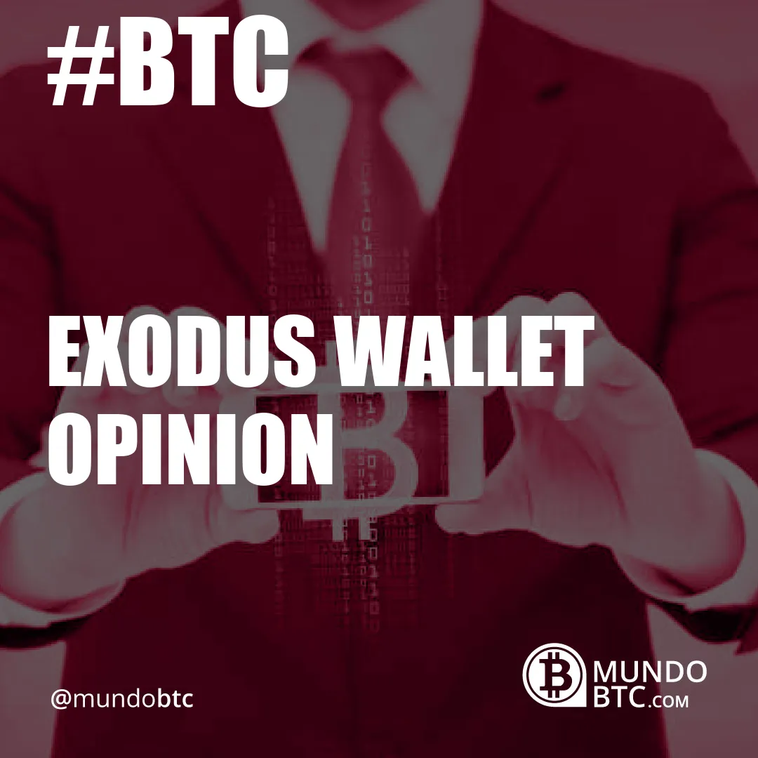 Exodus Wallet Opinion