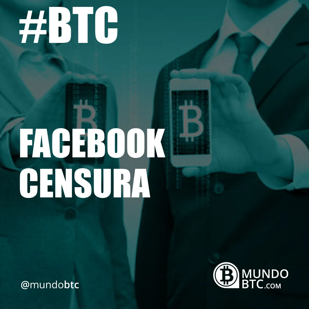 facebook censura