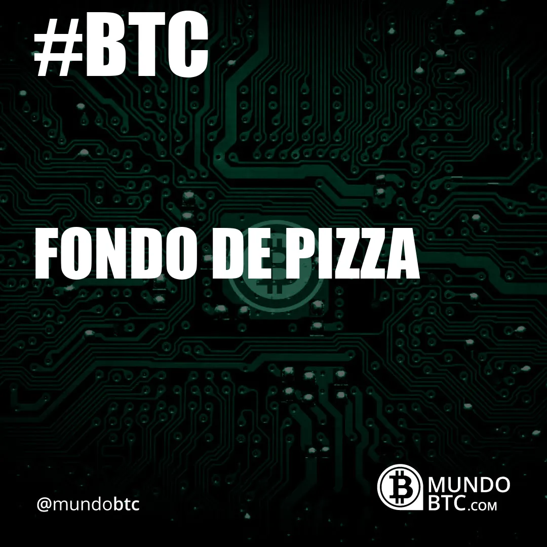 fondo de pizza