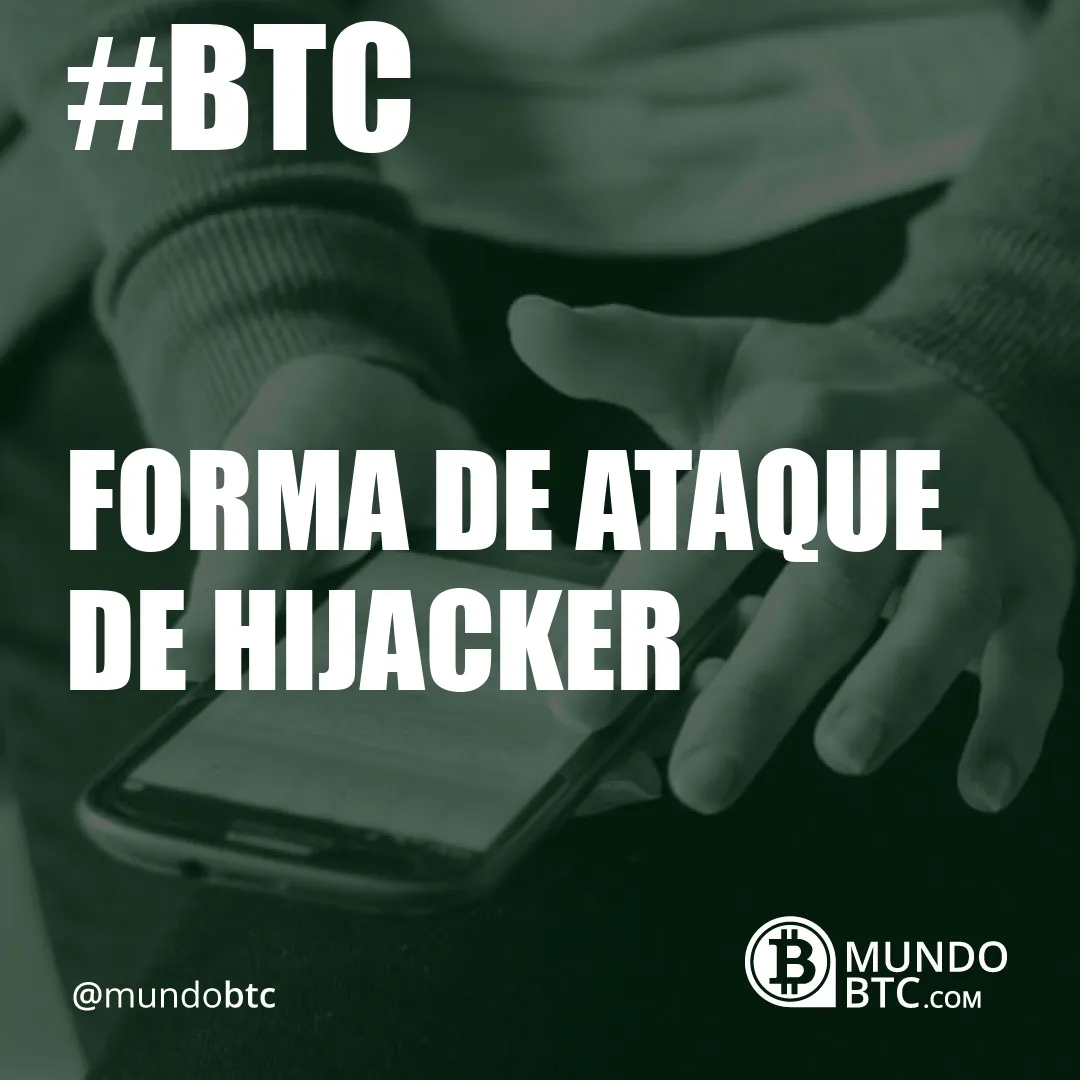 forma de ataque de hijacker