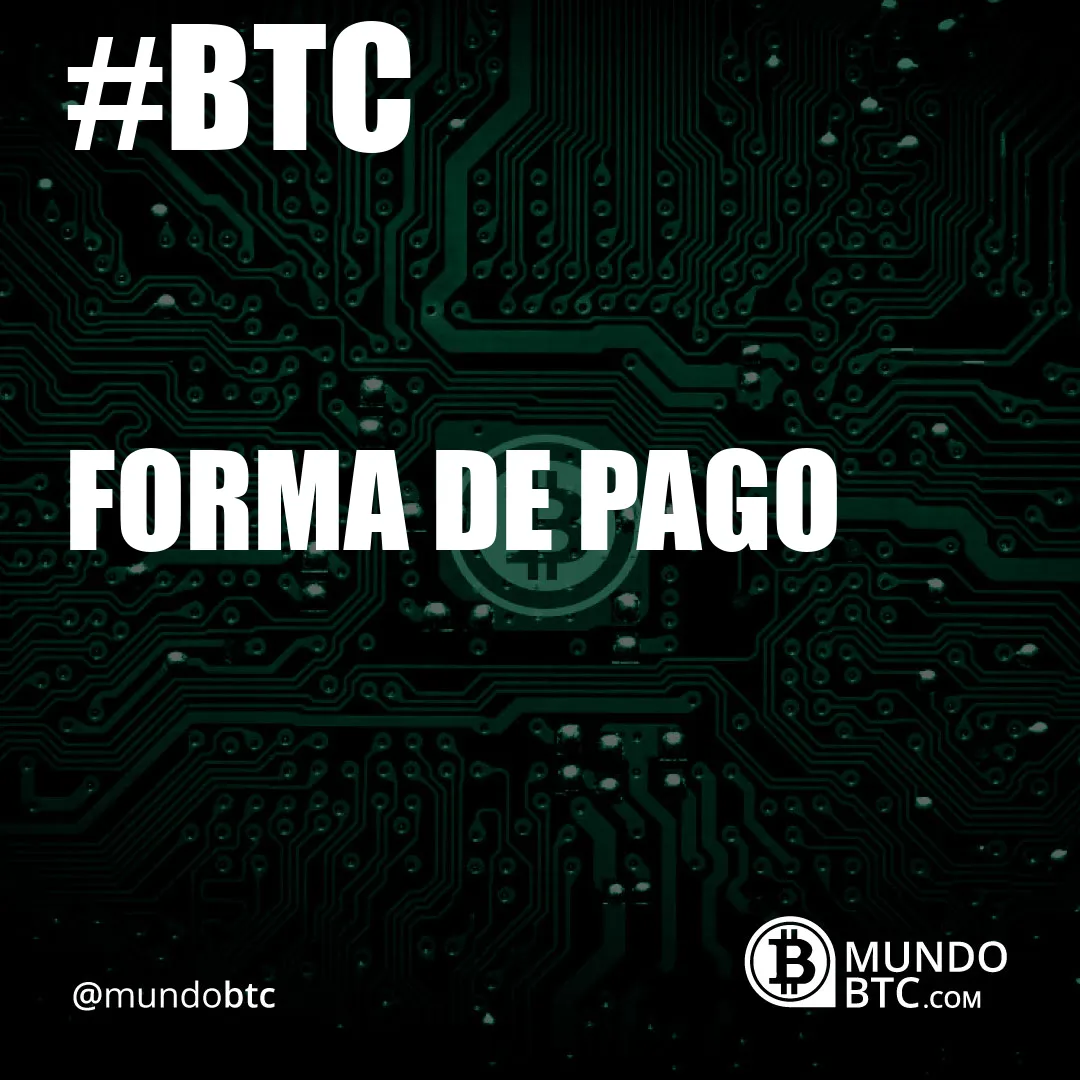 Forma de Pago