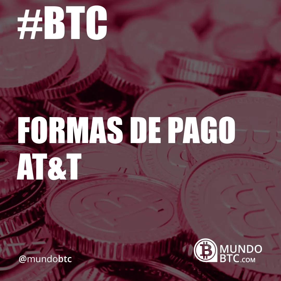 formas de pago at&t